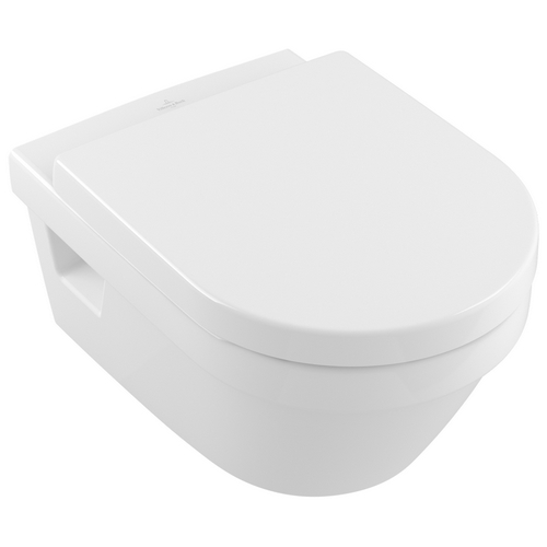 Obrázok Villeroy & Boch Omnia Architectura, wc závesné Aquareduct Direct Flush 37 x 53cm + sedátko Softclosing Combi-Pack Ceramic Plus