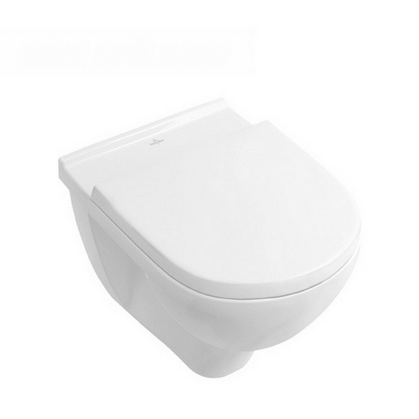 Obrázok Villeroy & Boch O.Novo, wc závesné Aquareduct Direct Flush 36 x 56cm + sedátko Softclosing QuickRelease Combi-Pack 