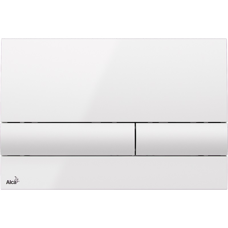 Obrázok /SET/ALCAPLAST - SET Renovmodul - predstenový inštalačný systém + tlačidlo M1710 + WC LAUFEN PRO RIMLESS + SEDADLO (AM115/1000 M1710 LP1)