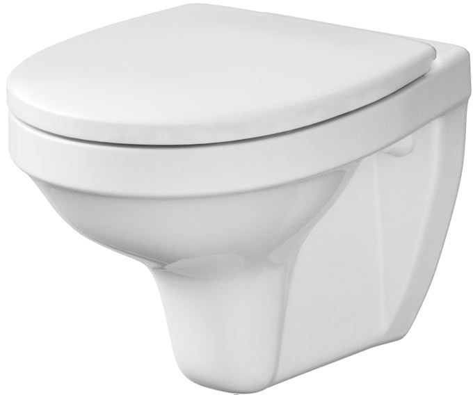 Obrázok /SET - SET Duofix Sada pro závěsné WC 458.103.00.1 + tlačítko DELTA21 matné + WC CERSANIT DELFI + SEDÁTKO (458.103.00.1 21MA DE1)