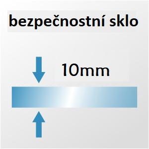 Obrázok H K - FORCE F1 120 Sprchová zástena WALK IN 118-120x 200cm, 10mm sklo SE- FORCE F1 120SET