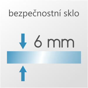 Obrázok H K - Čtvrtkruhová sprchová zástěna LUREN S2 90 cm, čiré sklo, R550 včetně sprchové vaničky z litého mramoru (SE- LURENS290/SE- ROCKY-90Q)