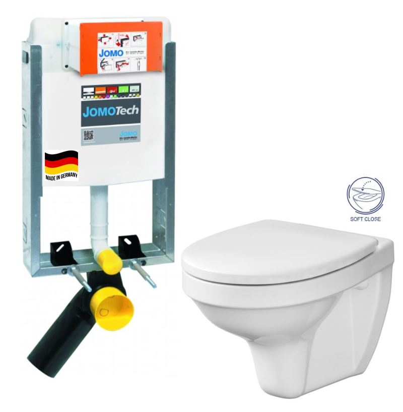 Obrázok /SET/JOMO - SET JOMOTech Modul pro zazdění LIGHT + sedátko SOFT + WC CERSANIT DELFI (164-14600479-00 DE2)