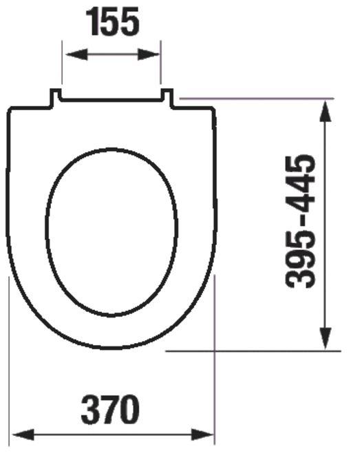 Obrázok Rapid SL pre závesné WC 38528SET s chrómovou doskou + WC JIKA LYRA PLUS 49 + SEDADLO duraplastu SLOWCLOSE 38772001 LY4