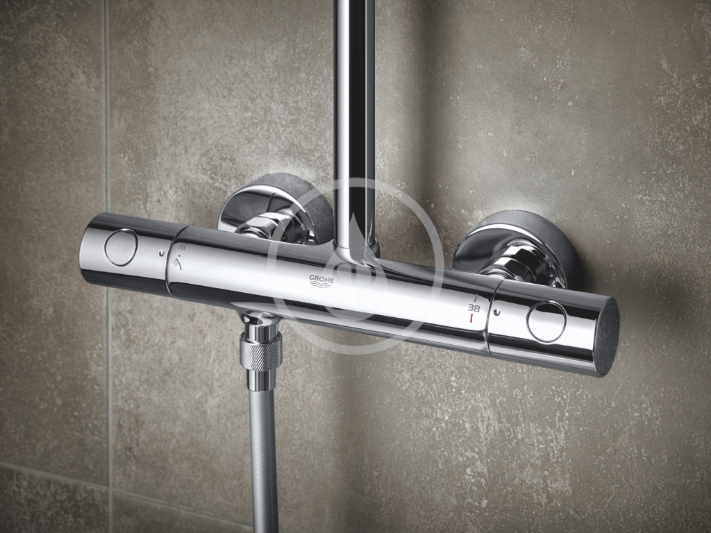 Obrázok GROHE GROHE - Vitalio Start Sprchový set 250 s termostatem, 9,5 l/min, 2 proudy, chrom (26697000)