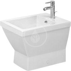 Obrázok DURAVIT - 2nd floor Trojotvorový stojaci bidet s prepadom, 370mm x 570mm, biely 0136100030