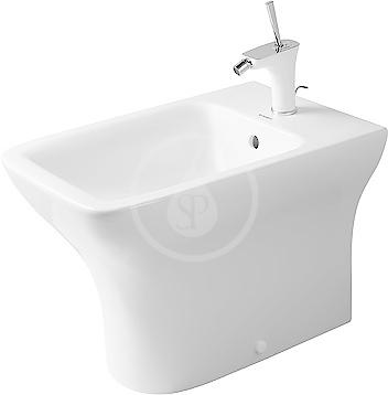 Obrázok DURAVIT - Puravida Stojící bidet s přepadem, 360 mm x 575 mm, bílý - bidet 2246100000