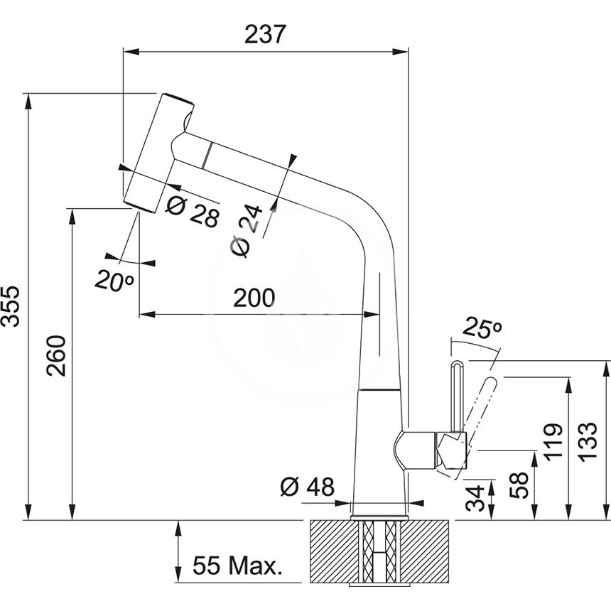 Obrázok FRANKE FG 5188.149 ICON, 115.0625.189