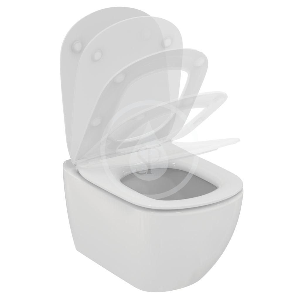 Obrázok IDEAL STANDARD - ProSys Set predstenovej inštalácie ProSys, klozetu a WC dosky Tesi, tlačidla Oleas M1, Aquablade, SoftClose, chróm R038901