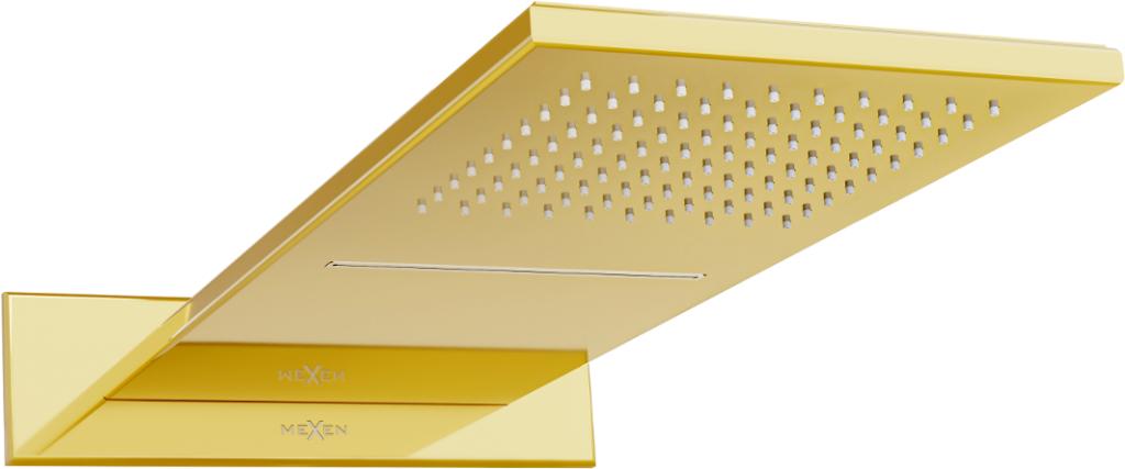 Obrázok MEXEN - Vodopád hlavová sprcha slim 50x22 cm Gold 79190-50