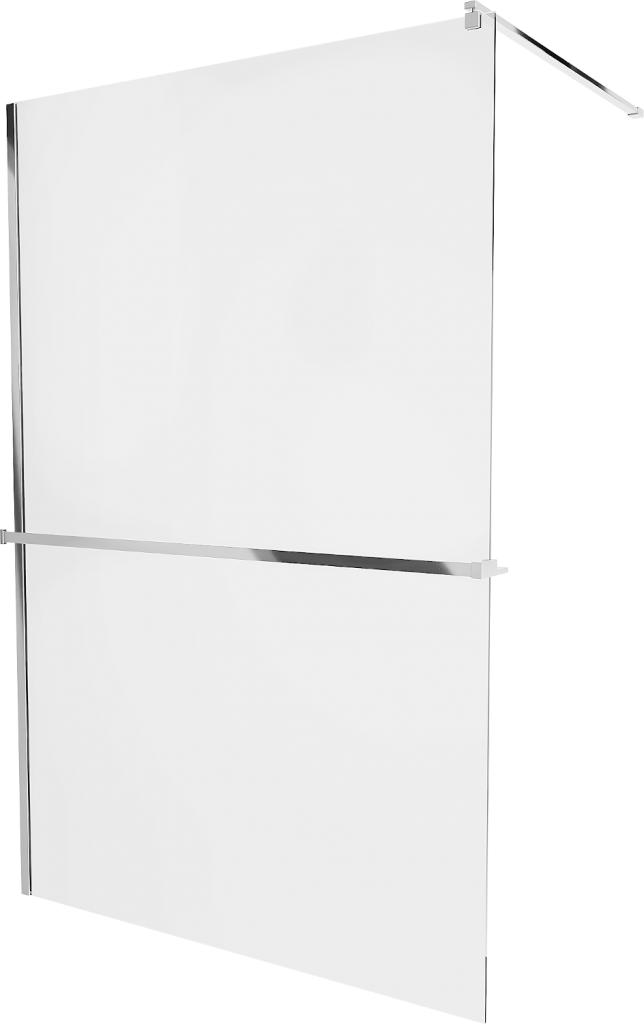 Obrázok MEXEN/S - KIOTO Sprchová zástena WALK-IN s poličkou a držiakom uterákov 70 x 200 cm, transparent 8 mm, chróm 800-070-121-01-00