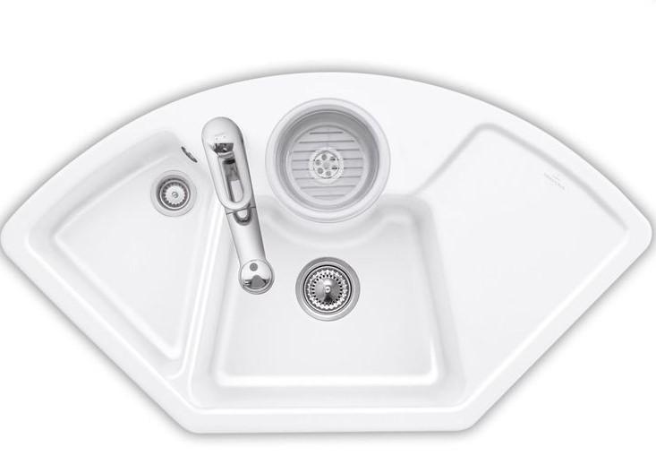 Obrázok VILLEROY & BOCH - Villeroy & Boch Solo Corner 1075.20R Biela keramika 4022693878816