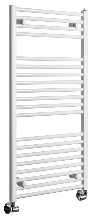 Obrázok AQUALINE - DIRECT vykurovacie teleso s bočným pripojením 450x960 mm, 447 W, biela ILR94T