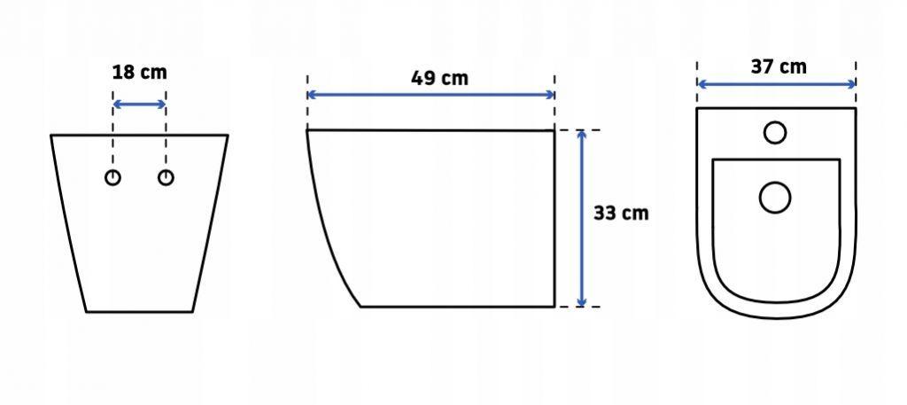 Obrázok PRIM - predstenový inštalačný systém bez tlačidla+ WC REA Carlo Flat Mini Rimlesss + SEDADLO PRIM_20/0026 X CF1