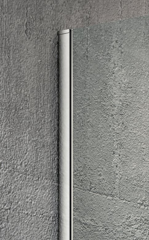 GELCO - VARIO CHROME jednodielna sprchová zástena na inštaláciu k stene, dymové sklo, 1000  GX1310GX1010