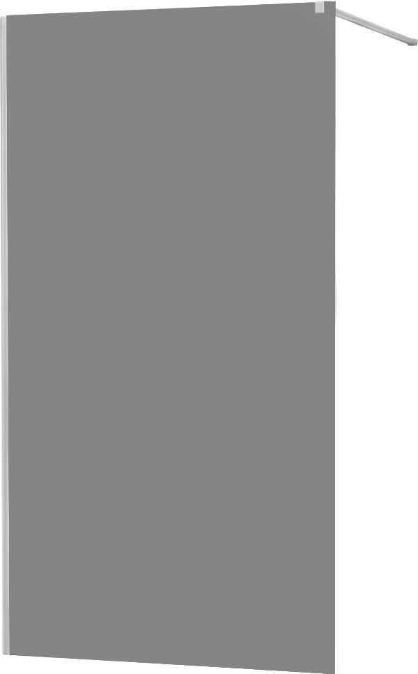 MEXEN/S - KIOTO Sprchová zástena WALK-IN 70x200 cm 8 mm, chróm, dymové sklo 800-070-101-01-40