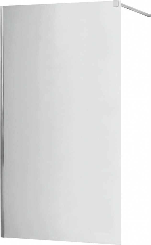 MEXEN/S - KIOTO Sprchová zástena WALK-IN 80x200 cm 8 mm, chróm, zrkadlové sklo 800-080-101-01-50