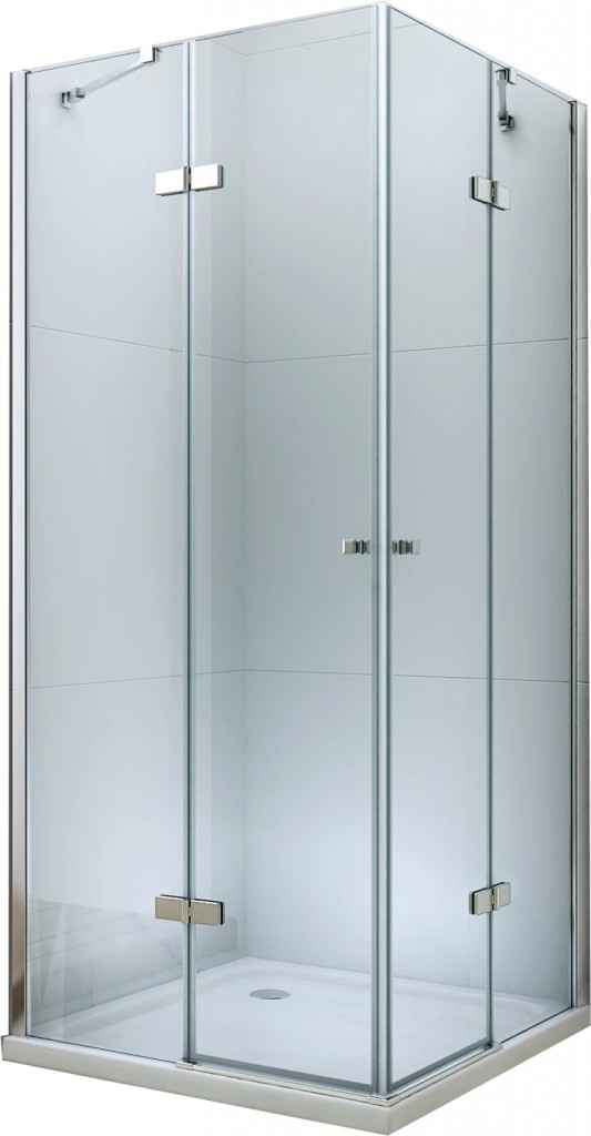 MEXEN/S - ROMA sprchovací kút 110x090, transparent, chróm 854-110-090-02-00