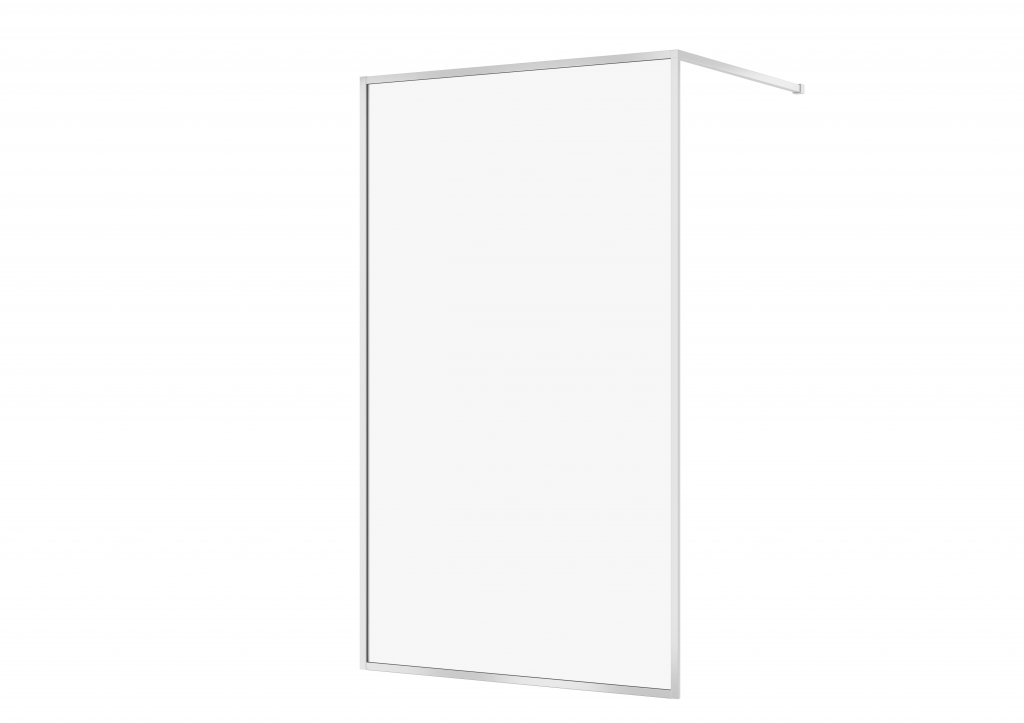 CERSANIT - Sprchovací kút WALK-IN LARGA CHROM 120X200 TRANSPARENT SKLO S932-137