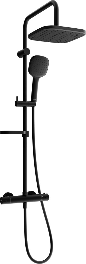 MEXEN/S - KX33 sprchový stĺp s termostatickou batériou čierna 771503391-70