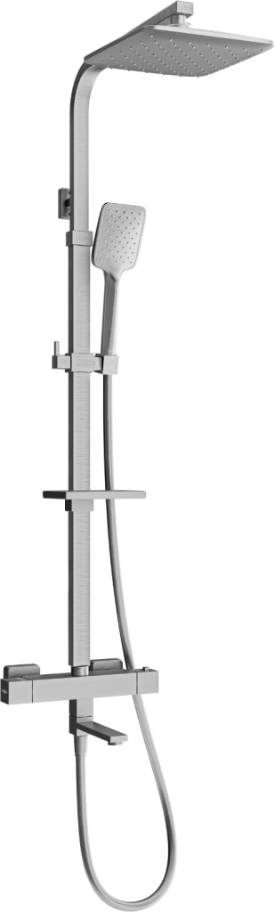MEXEN/S - CQ62 vaňový stĺp s termostatickou batériou, grafit 779106295-66
