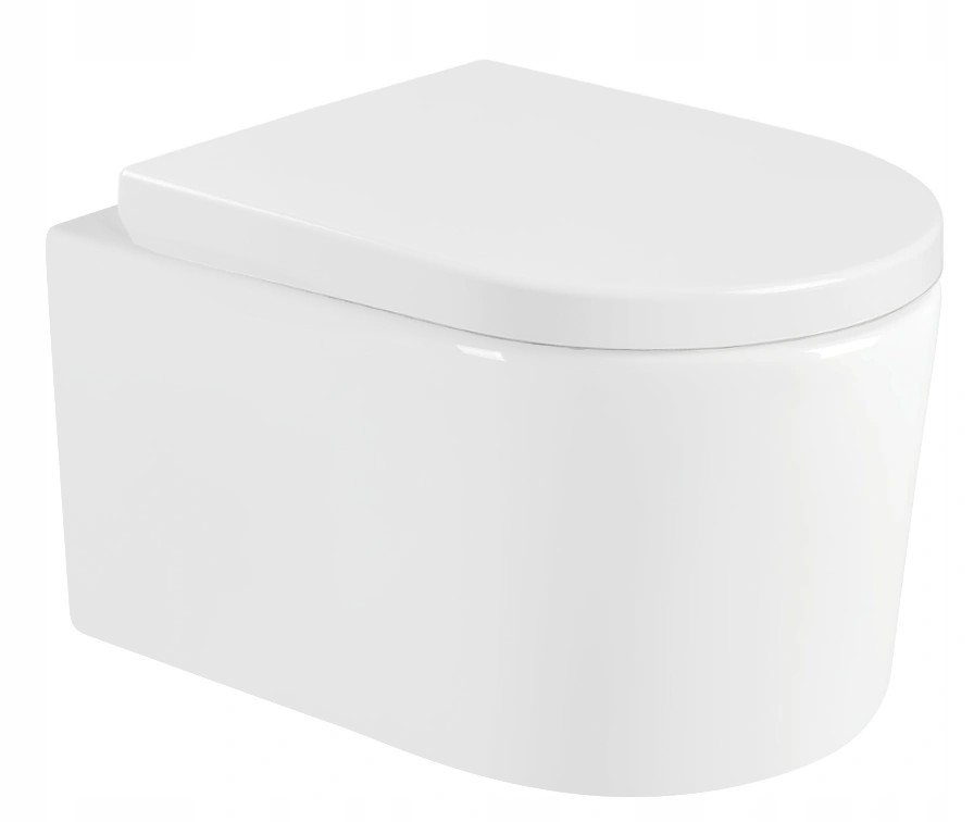 MEXEN - Sofia Závesná WC misa vrátane sedátka, biela 30798000