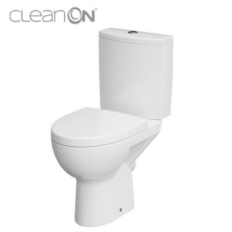 CERSANIT - WC kombi 478 PARVA CLEAN ON 010 3/5 vrátane sedadla duroplast K27-063