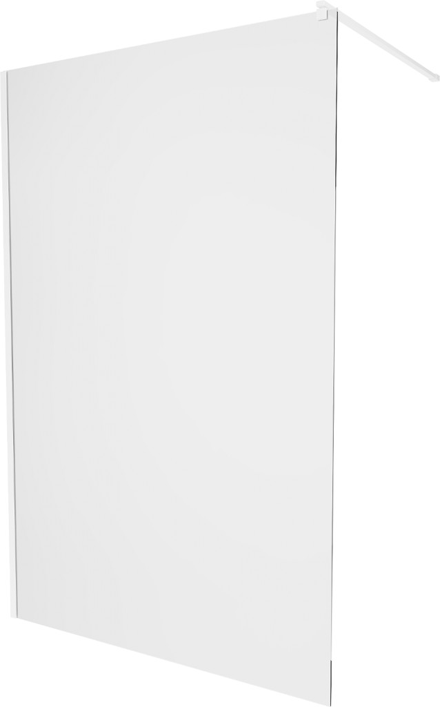 MEXEN/S - KIOTO Sprchová zástena WALK-IN 80 x 200, transparent 8 mm, biela 800-080-101-20-00