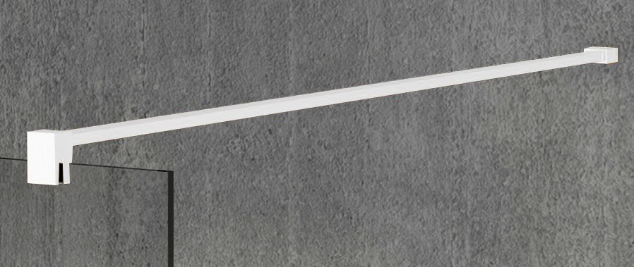 GELCO - VARIO WHITE jednodielna sprchová zástena na inštaláciu k stene, číre sklo, 1300  GX1213GX1015