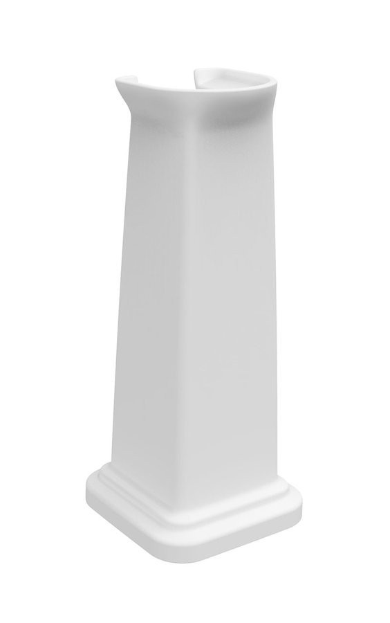 GSI - CLASSIC univerzálny keramický stĺp k umývadlu 66x27cm, biela ExtraGlaze 877011