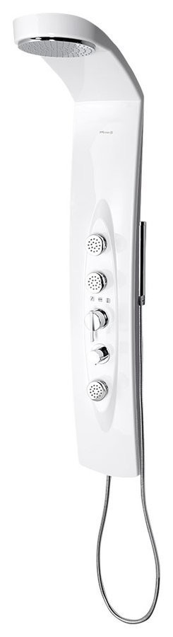 POLYSAN - MOLA sprchový panel s termostat. batériou 210x1300, nástenný 80365