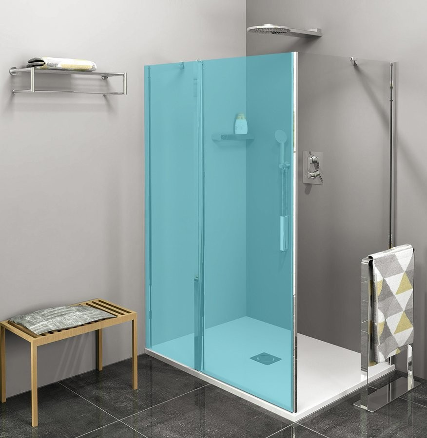 POLYSAN - ZOOM sprchová bočná stena 800, číre sklo ZL3280