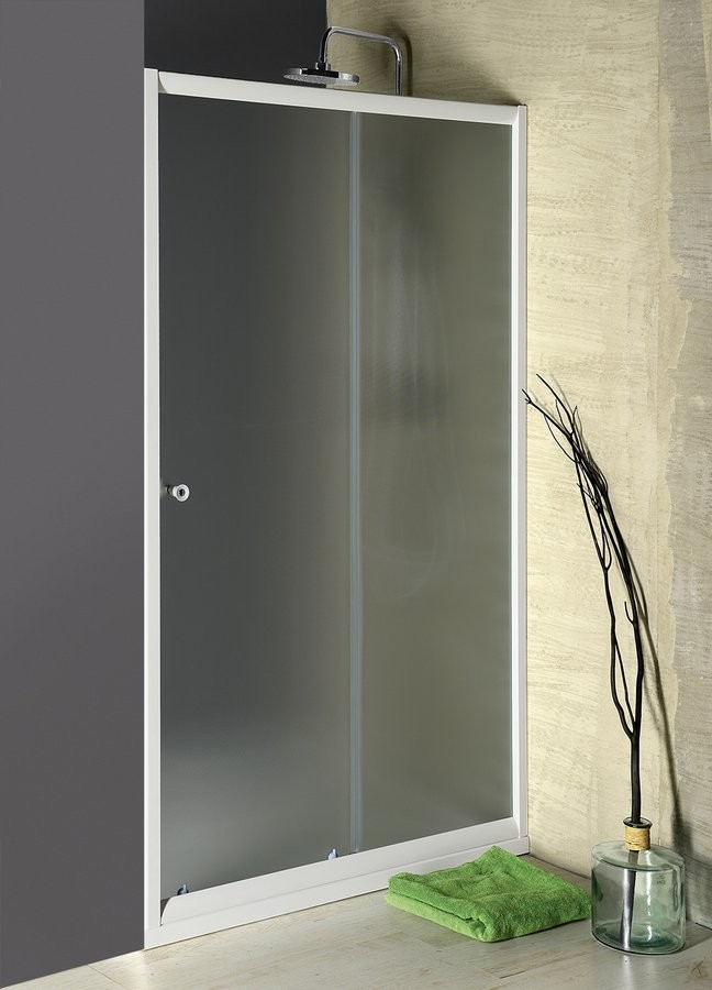 AQUALINE - AMADEO posuvné sprchové dvere 1200 sklo Brick BTS120