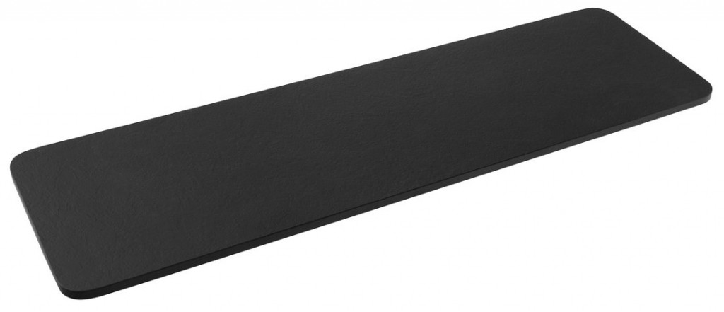 POLYSAN - UNIVERSAL sedák na vaňu, 80x25 cm, čierny 73259