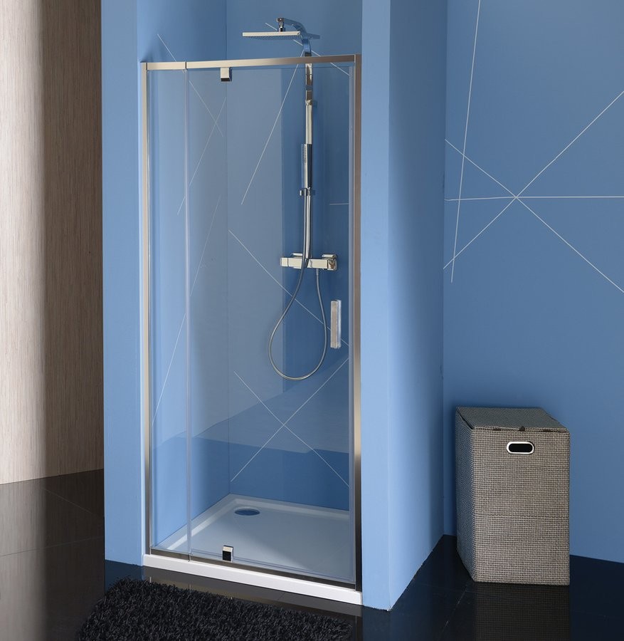 POLYSAN - EASY otočné sprchové dvere 760-900, číre sklo EL1615