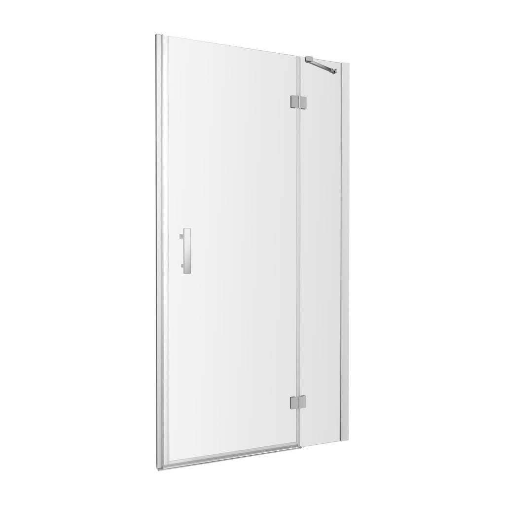 E-shop OMNIRES - MANHATTAN sprchové dvere pre bočnú stenu, 100 cm chróm /transparent /CRTR/ ADC10X-ACRTR