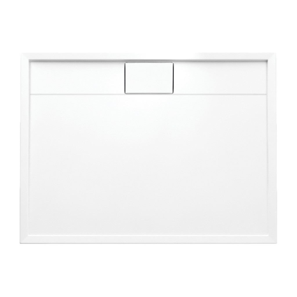 E-shop OMNIRES - BROOKLYN akrylátová sprchová vanička obdĺžniková, 80 x 100 cm biela lesk /BP/ BROOKLYN80/100/PBP