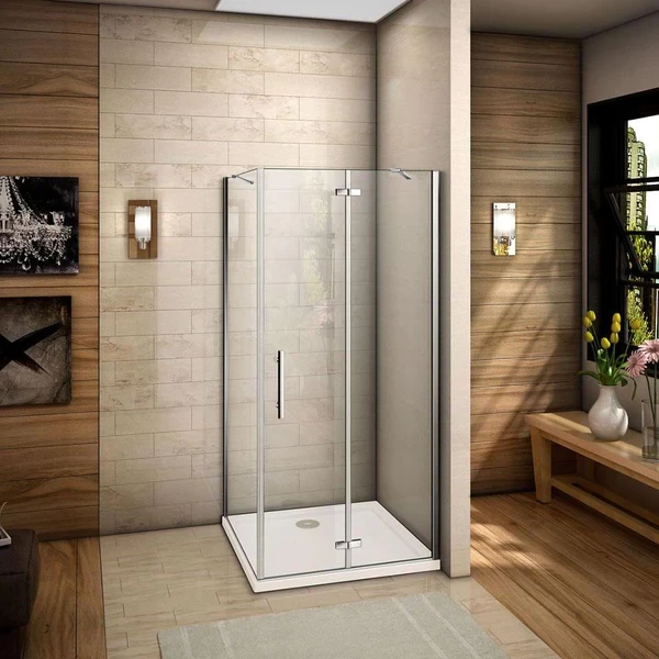 H K - Sprchovací kút MELODY F5 120x90 cm s jednokrídlovými dverami s pevnou stenou, (dvere 120cm / bočná stena 90cm) vrátane sprchovej vaničky z liateho mramoru SE-MELODYF512090/TH