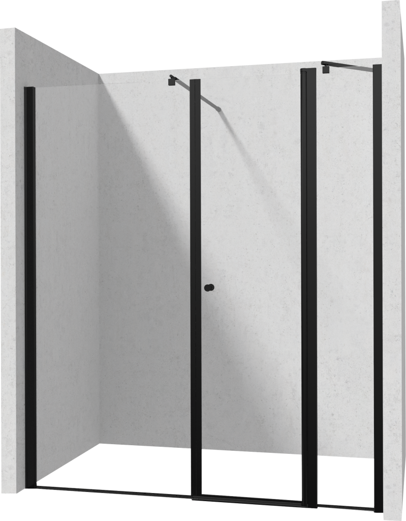 DEANTE/S - Sprchové dvere výklopné 100 pevná stena 40 KTSUN43P+KTS_N84P+KTS_N11X KERRIA/0206