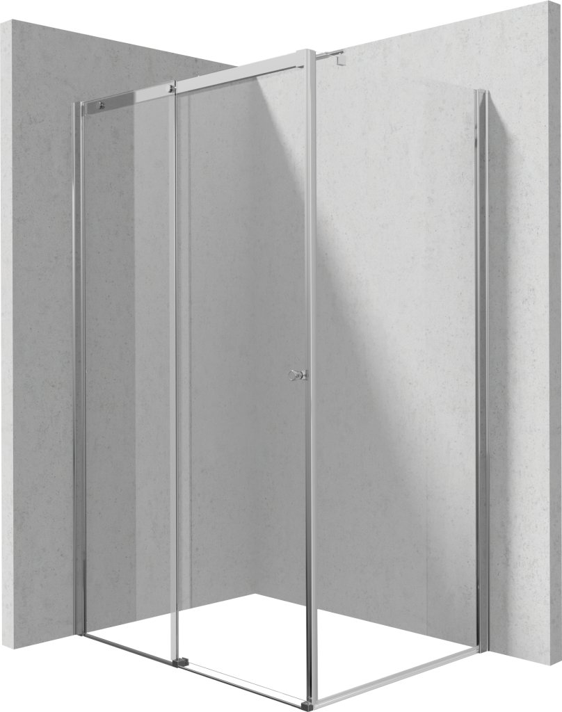 DEANTE/S - Sprchovací kút posuvné dvere 140 pevná stena 90 KTS_039P+KTSP014P+KTS_0P1X KERRIA/0290