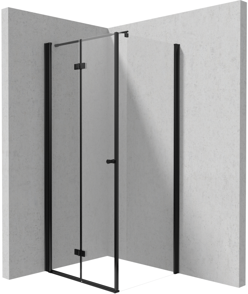 DEANTE/S - Sprchovací kút pevná stena 120 skladacie dvere 100 KTSXN43P+KTS_N32P KERRIA/0459