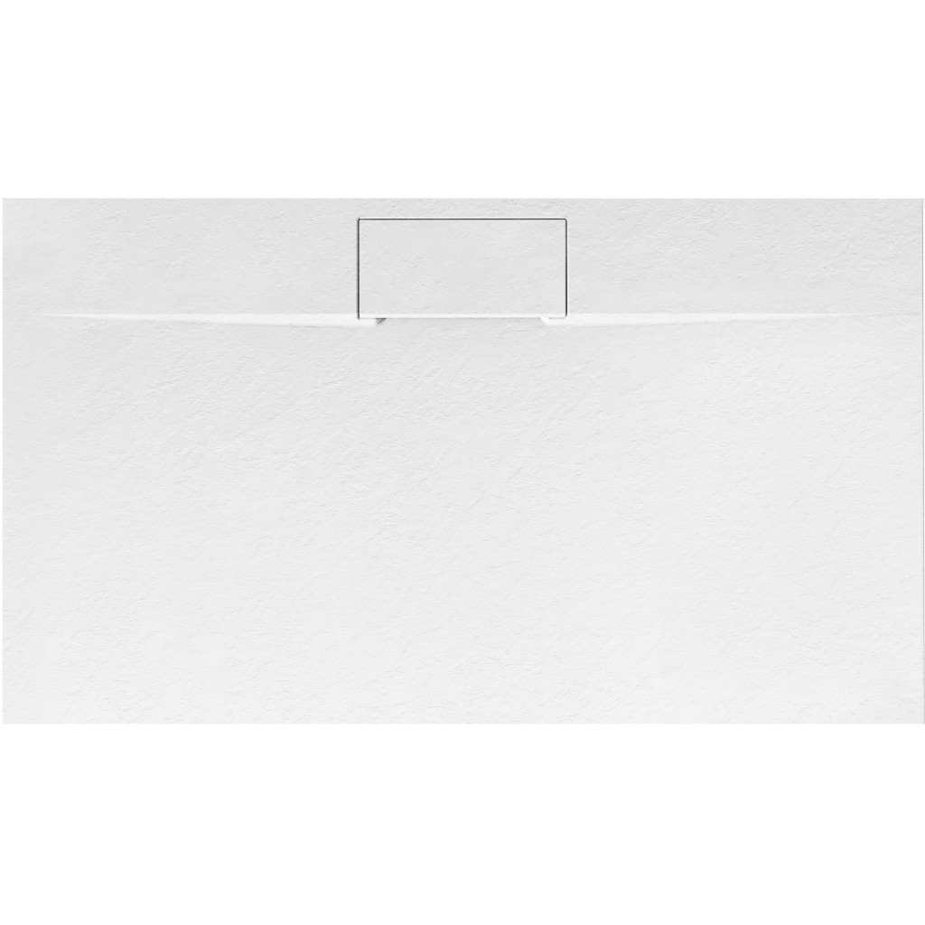 REA - Sprchová vanička Bazalt Long White 80x120 REA-K3321