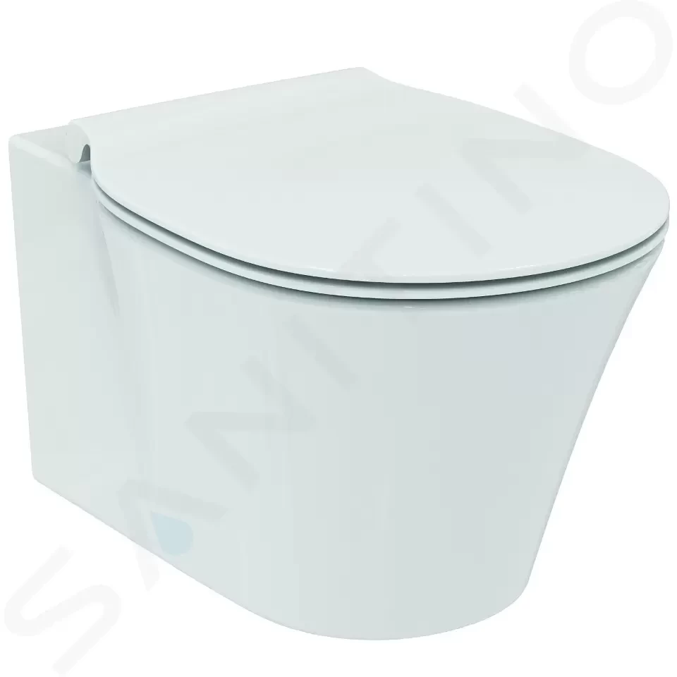 E-shop IDEAL STANDARD - Connect Air Závesné WC s doskou SoftClose, AquaBlade, biela E008701