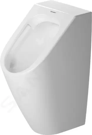 DURAVIT - ME by Starck Pisoár, zadný prívod vody, Rimless, s HygieneGlaze, biela 2809302000