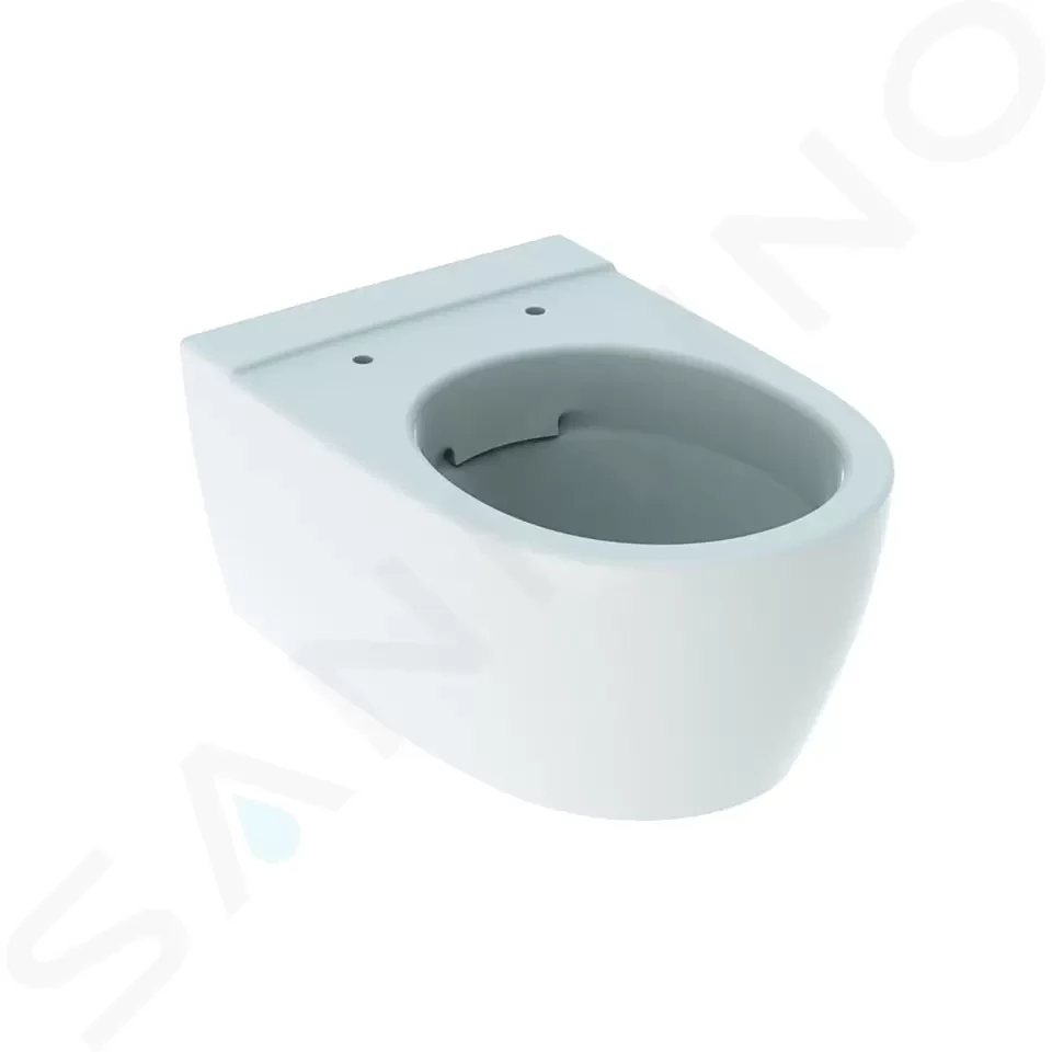 GEBERIT - iCon Závesné WC, Rimfree, 350x530 mm, s KeraTect, biela 204060600