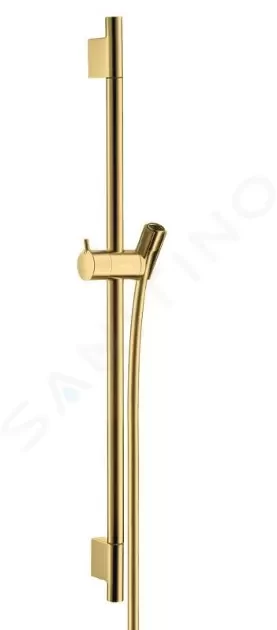 HANSGROHE - Unica\'S Sprchová tyč 650 mm so sprchovou hadicou, leštený vzhľad zlata 28632990