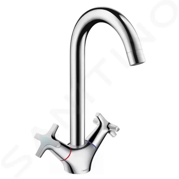 HANSGROHE HANSGROHE - M32 Drezová batéria, EcoSmart, chróm 71283000