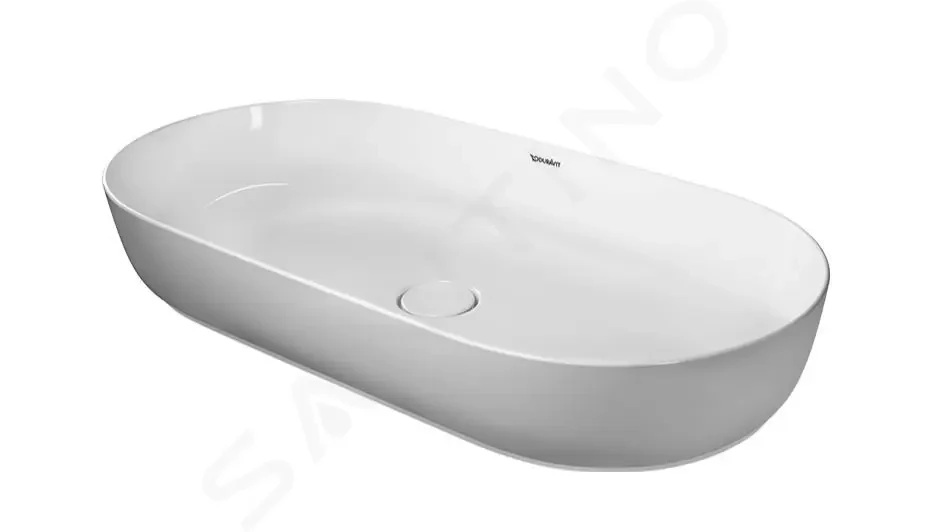 DURAVIT - Luv Umývadlo na dosku, 800x400 mm, WonderGliss, biela 03798000001