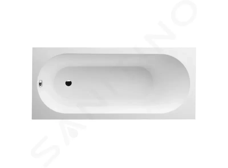 VILLEROY & BOCH - Oberon Vaňa Solo 1800x800x470 mm, Quaryl, biela UBQ180OBE2V-01