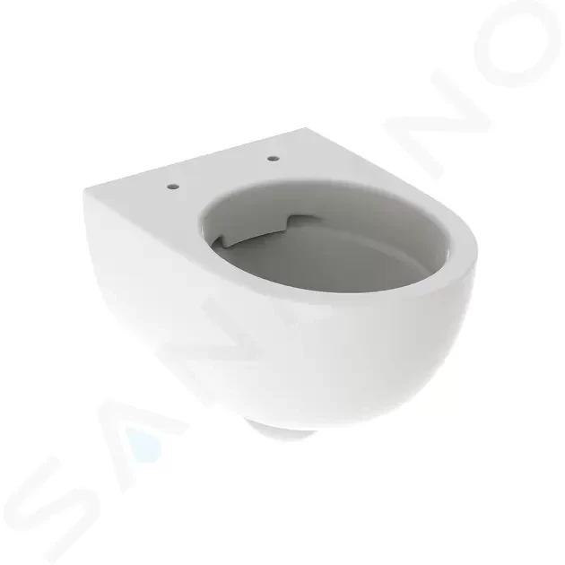 GEBERIT - Selnova Compact Závesné WC, 490x355 mm, Rimfree, biela 500.377.01.2